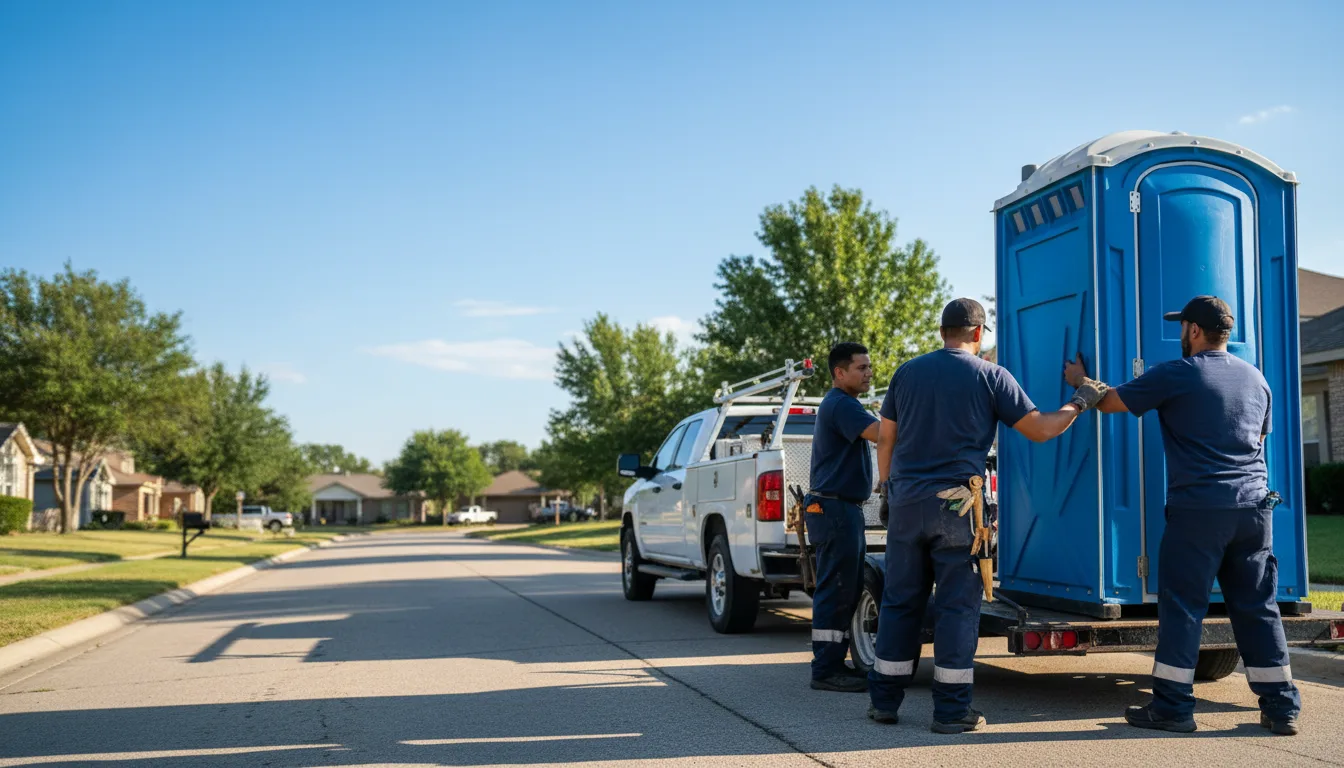 Portable Toilet Rental in Newark, IL near me
